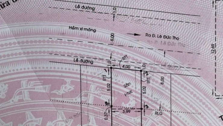 Bán nhà Đ. số 6 Phường 15 Q. Gò Vấp, 2 tầng, giá chỉ 6.x tỷ